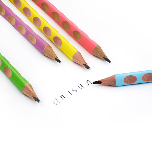 UNISUN 彩色细杆洞洞铅笔12只装 商品图2