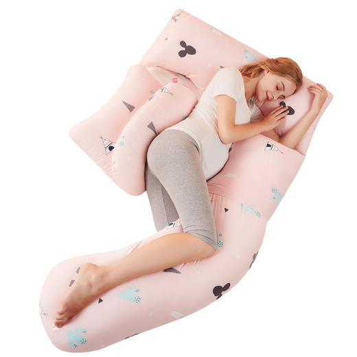 乐孕 多功能孕妇枕 侧睡护腰枕 产后哺乳枕 商品图5