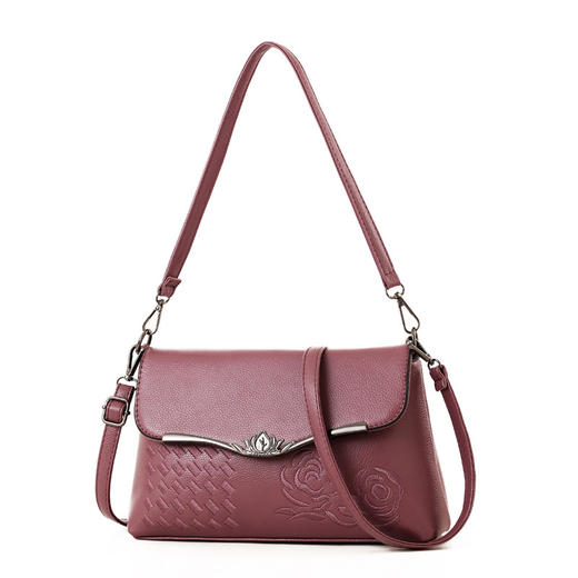 BF-热销新款绣花百搭手提大容量单肩斜跨包 商品图2