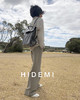 HIDEMI 到店必入垂坠感柔顺舒适透气松紧带宽松休闲空气感长裤 商品缩略图9