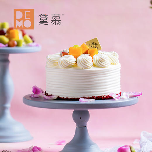 【代糖款】红丝绒·水果版丨Red Velvet·Fruit plate 商品图2