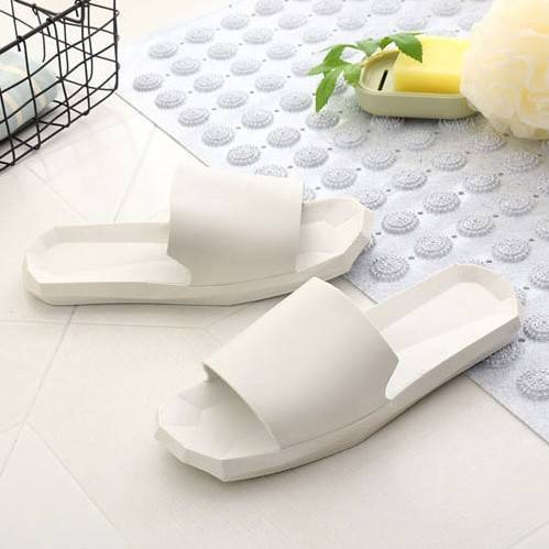 【柔软舒适 环保无味 静音防滑】日式新款室内拖鞋女夏时尚平底情侣居家地板浴室洗澡防滑凉拖鞋男 商品图2