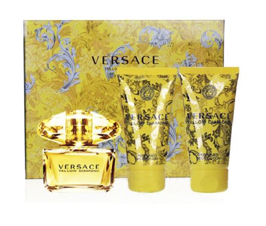 Versace 范思哲幻影金钻淡香水套装（淡香水50ml+润肤乳50ml+沐浴啫喱50ml） 商品图0