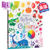 英文原版 Usborne Big Book of Colours 孩子的色彩启蒙全书 颜色识别 11大色系130余种颜色 早教启蒙认知 艺术启蒙童书 纸板书 商品缩略图0