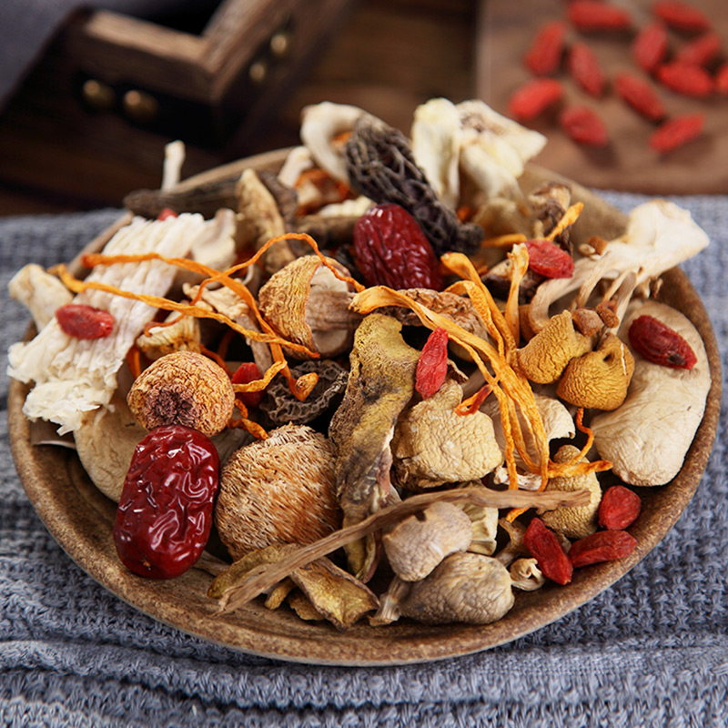 买二送一 云南七彩菌汤包汤料干货煲汤菌菇汤野生菌羊肚菌牛肝菌野山菌菇包