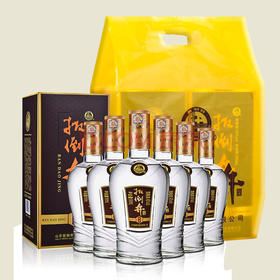 【推荐】扳倒井白酒 42度纯酿 500ml*6瓶 白酒整箱特价 口感浓香型 送手提袋