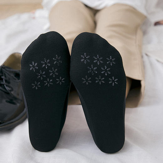 RRM-日系女士平板锁边船袜硅胶防滑低帮浅口袜TZW 商品图1