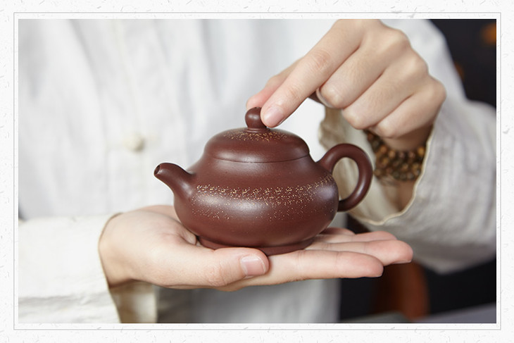 蜀工坊丨原矿紫朱泥玉乳手工紫砂壶许晓云制约160ml配礼盒和证书