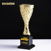 勇夺桂冠金属奖杯定制定做大号冠军高档优秀员工颁奖水晶奖品制作 商品缩略图2