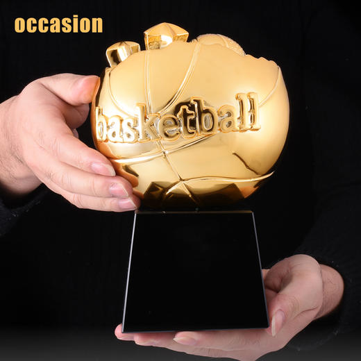 盛典 篮球比赛奖杯冠军奖品创意灌篮纪念品mvp运动会俱乐部奖杯 商品图4