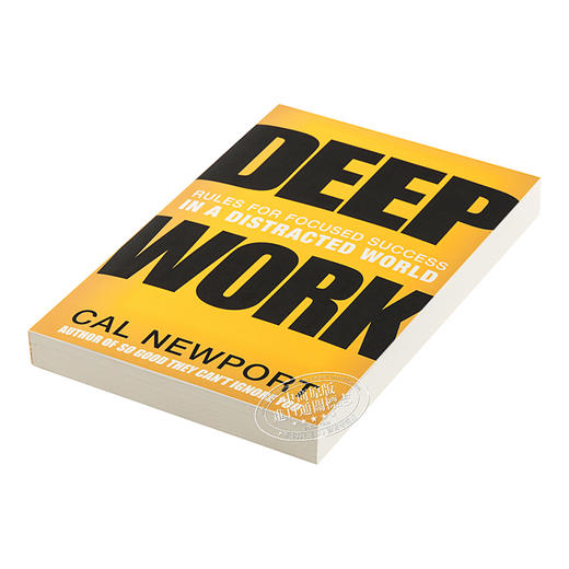 【中商原版】深度工作:如何有效使用每一点脑力 英文原版 Deep Work: Rules for Focused Success in a Distracted World Cal Newpor 商品图2