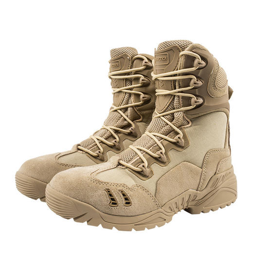 鲨鱼鳃防水抗穿刺全能四季战术靴 户外登山鞋作训靴徒步鞋防水防滑鞋城市通勤低帮高中帮登山鞋 商品图11