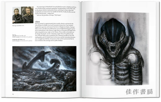Giger/汉斯·鲁道夫·吉格尔/英文原版绘画插画艺术/Taschen【Basic Art】系列 商品图3