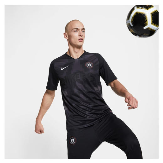 Nike耐克FC潮流球衣运动休闲训练短袖T恤男AO0667 商品图2