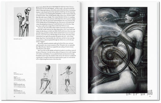 Giger/汉斯·鲁道夫·吉格尔/英文原版绘画插画艺术/Taschen【Basic Art】系列 商品图2