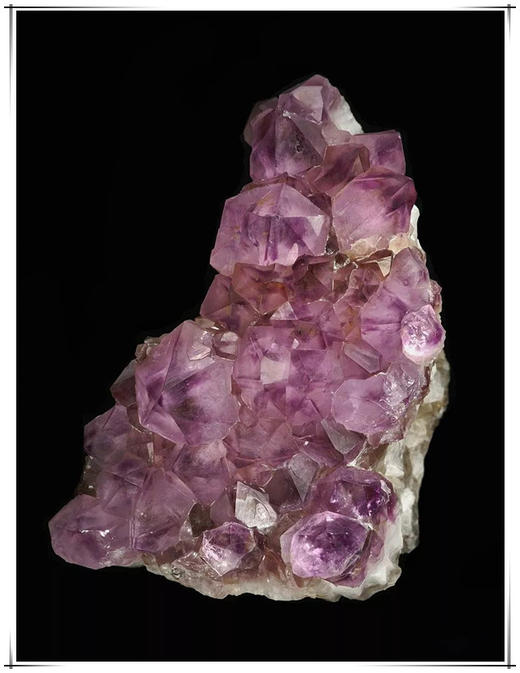 万事如意紫水晶开运祈福18K金镶钻石平安如意锁项链 商品图4