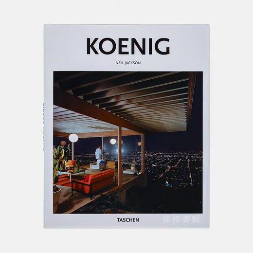 Pierre Koenig/皮埃尔·柯尼希/英文原版建筑设计画册/Taschen【Basic Art】系列 商品图0