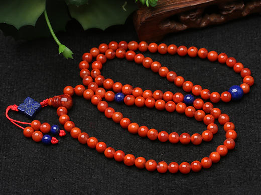 d90070南红川料diy项链