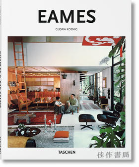 Eames/埃姆斯夫妇/英文原版家居与室内产品造型设计画册/Taschen【Basic Art】系列
