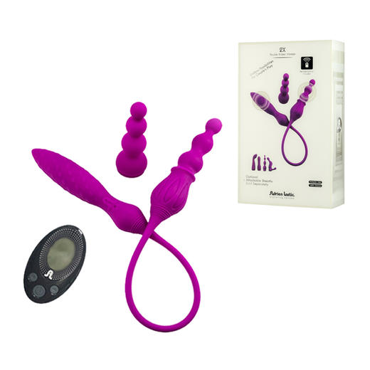 Adrien Lastic 魔幻双头龙震动男女通用玩具 商品图2