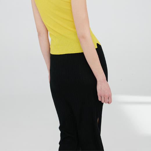 开司米丝 开叉螺纹半身裙 商品图11