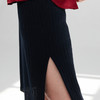 开司米丝 开叉螺纹半身裙 商品缩略图8