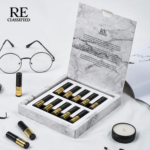 RE调香室【名人名著】主题设计款 迷你沙龙香水组合 2ml x10支装 商品图1