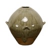 新仿瓷器仿古瓷器黄白釉小口罐QQ18010045 Newly made Porcelain Small green pot 商品缩略图1