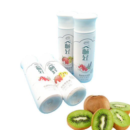 伊利畅轻西柚百香果风味发酵乳215g/瓶