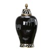 仿制瓷器陶瓷斑马储物罐罐子花器QG11091661 Newly made Porcelain black vase 商品缩略图2