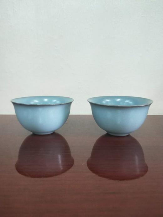 台湾名家 苏保在 天青眠目杯 （口6cm，高3厘cm) 商品图0