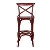 新仿桦木仿旧家具彩漆吧椅吧椅椅子 QQ14010047-红 Newly made Birch wood Bar chair 商品缩略图1
