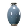 蓝釉双耳小花瓶  Chic blue glaze vase with two handle 商品缩略图2