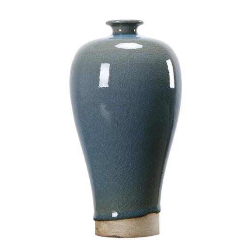 蓝釉小梅瓶Chic blue glaze Meiping vase 商品图1