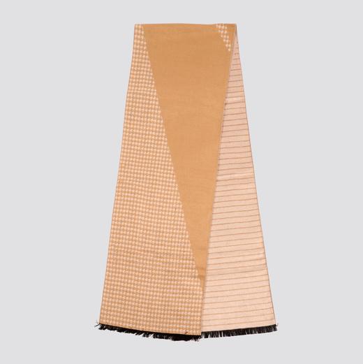 Korssan 桑蚕丝几何线条时尚围巾  KFW1501001 商品图11