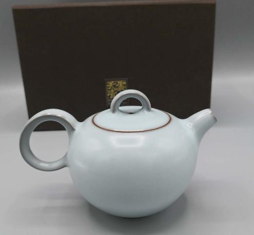 台湾名家 苏保在 手工 天青壶（口径5cm，高7cm） 商品图3