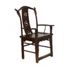 清晚期榆木古董家具官帽椅（对）扶手椅四出头椅QCHA18010025 Antique Elm wood Pair of chair 商品缩略图2