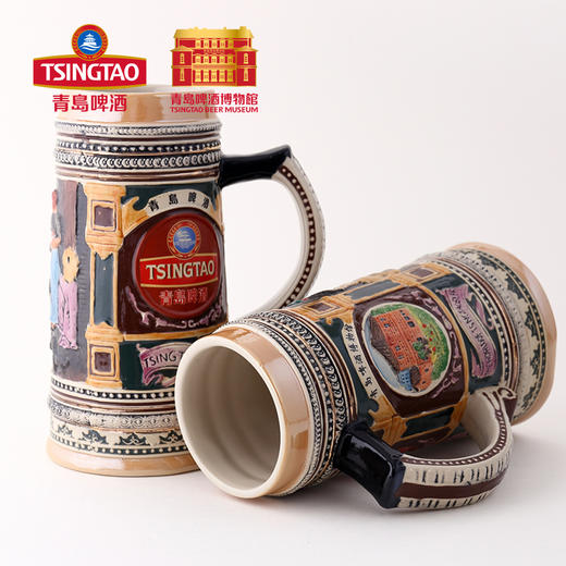 欧洲陶瓷啤酒杯 德式杯 创意杯 500ml 商品图3