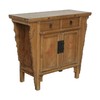 清晚期榆木古董家具二屉二门柜玄关柜边柜Q1709006016 Antique Elm wood Cabinet 商品缩略图2