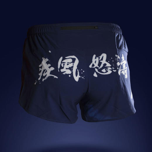 严素跑步运动短裤,疾风怒涛特价不退换,男/女款,带内衬,轻量,速干,透气,附袋 严素态度 商品图3