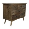 新仿榆木+杉木新中式小号多屉柜抽屉柜玄关柜QQ18050003 Newly made Elm wood and fir wood Small chest of drawers 商品缩略图2