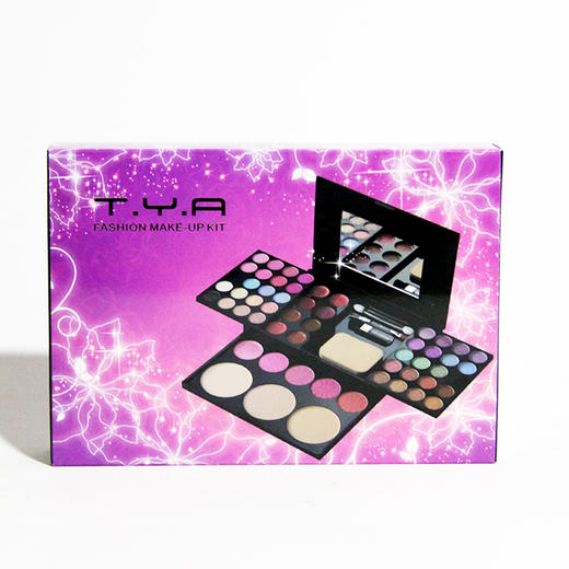 TYA-6077 时尚化妆盒眼影-腮红-口红-粉饼 商品图0