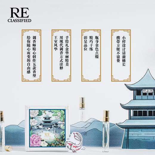 【re调香室】醉白池系列香水 8ml x 5支 商品图2