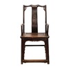 清晚期榆木古董家具 官帽椅(对）扶手椅餐椅QCH1109000858 Antique Elm wood Pair of Arm chair 商品缩略图1