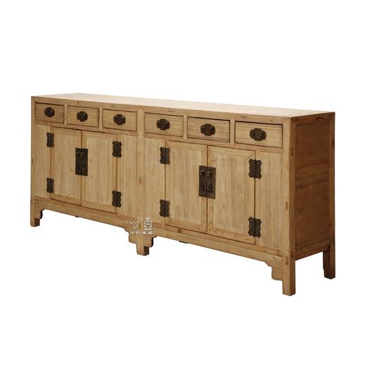 清晚期榆木古董家具连体柜边柜玄关柜Q1603002280 Antique Elm wood Cabinet 商品图2