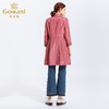 乔万尼流行外套春秋季宽松收腰气质休闲风衣女中长款薄款EN1A903 商品缩略图2
