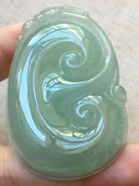 种草|绝美翡翠如意：犹如晴天的湖水