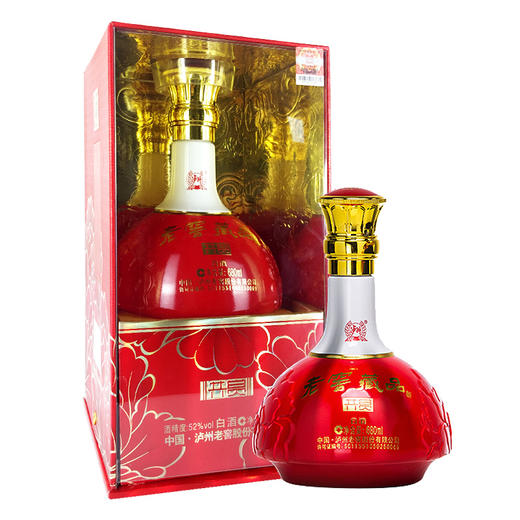 52度老窖藏品 共赏 680ml     泸州老窖官方旗舰店 商品图1