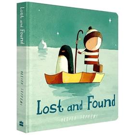 远在天边 英文原版绘本纸板书 Lost and Found 迷路的小企鹅 英文版智慧小孩亲子绘本 Oliver Jeffers书单 英语书
