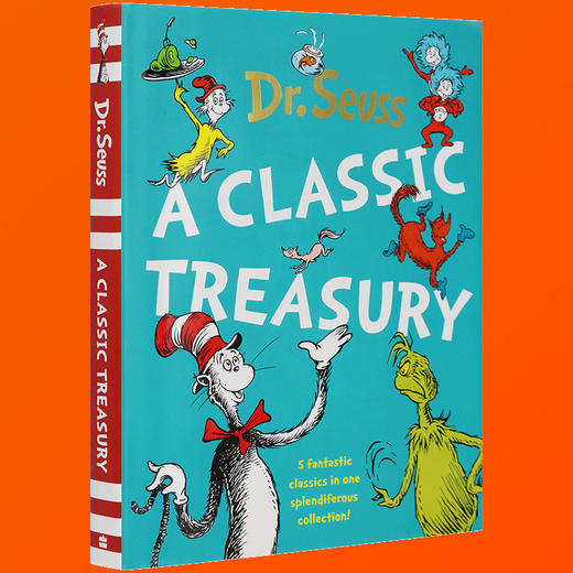 英文原版绘本 A CLASSIC TREASURY 苏斯博士经典5本合集精装书 Dr. Seuss 英文版正版进口书 商品图3